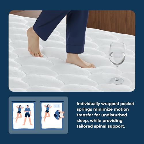 Materac Queen Size 12 cali, hy – Memory Foam Mattress In A Box Queen recenzja i cena